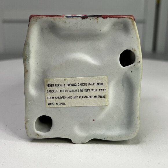 General Store Ceramic Votive Candle Holder Christmas Decor From 1990s - Picture 12 of 12